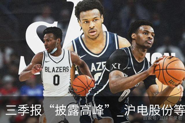 三季报“披露高峰” 沪电股份等深市大市值绩优股业绩集中兑现